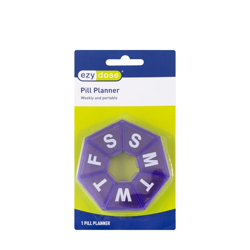 Ezy Dose Weekly 7 Sided Pill Box [67009]