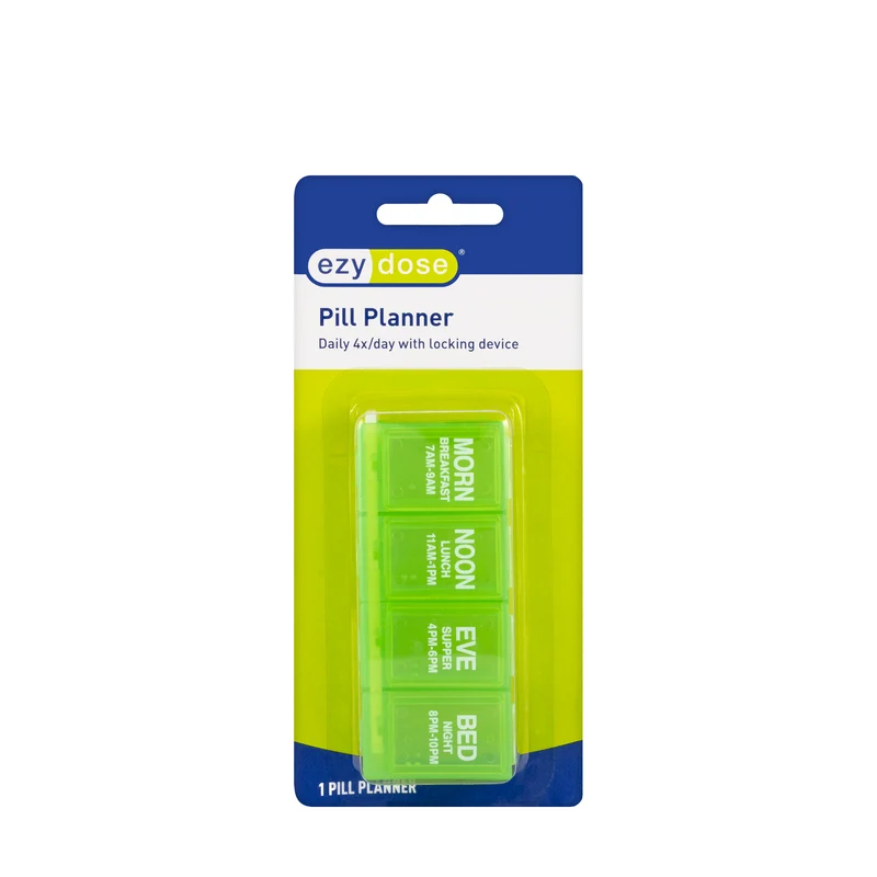 Ezy Dose Pill Planner Daily 4X [67800]
