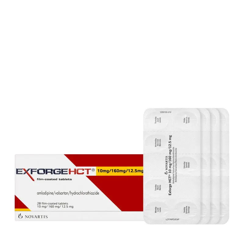 Exforge Hct 10/160/12.5Mg 28 Tablets