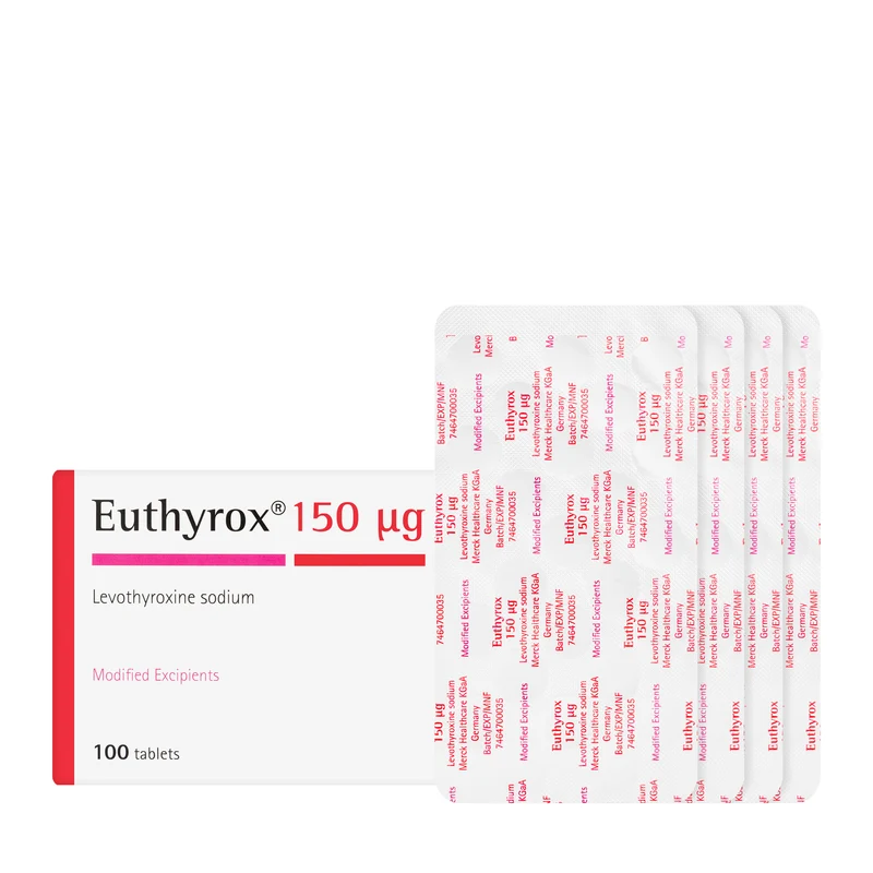 Euthyrox 150Mcg 100 Tablets