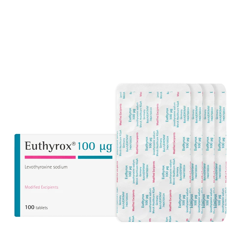 Euthyrox 100Mcg 100 Tablets