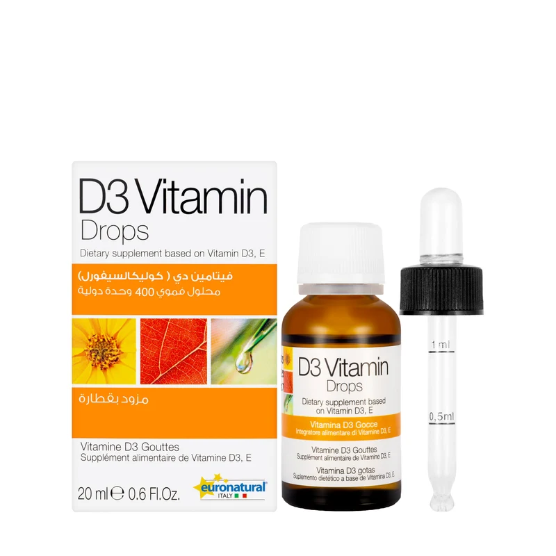 Euronatural D3 Vitamin Drops 20 ml