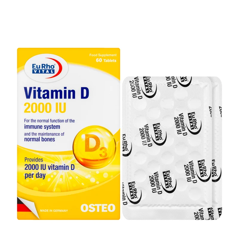 Eurho Vital Vitamin D 2000 IU 60 Tablet