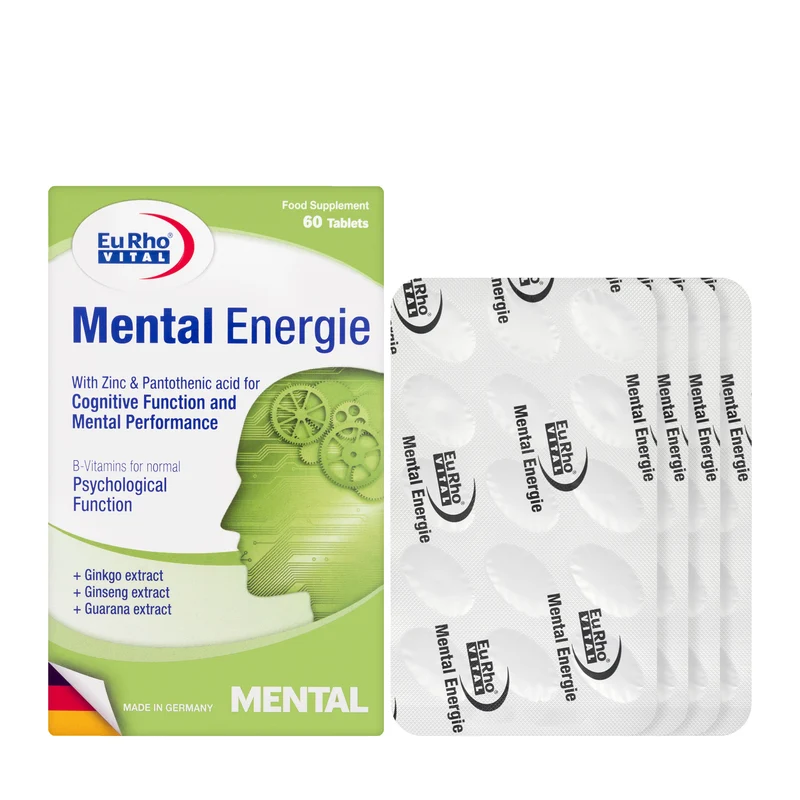 Eurho Vital Mental Energie 60 Tablet