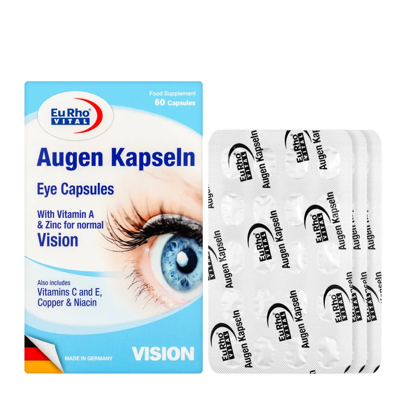 Eurho Vital Augen Kapseln 60 Capsule