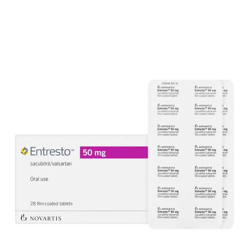Entresto 50Mg 28 Tablets