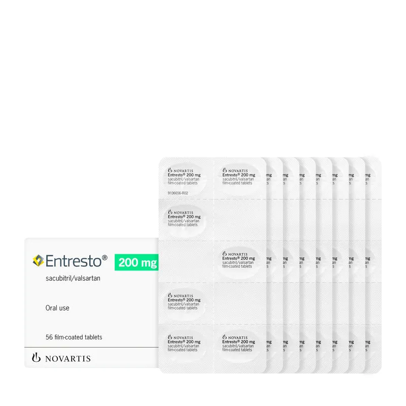 Entresto 200Mg 56 Tablets