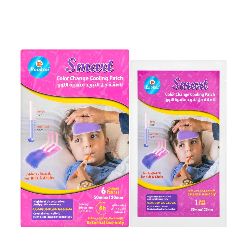 Enokon Smart Color Change Cooling Patch 6 Pieces
