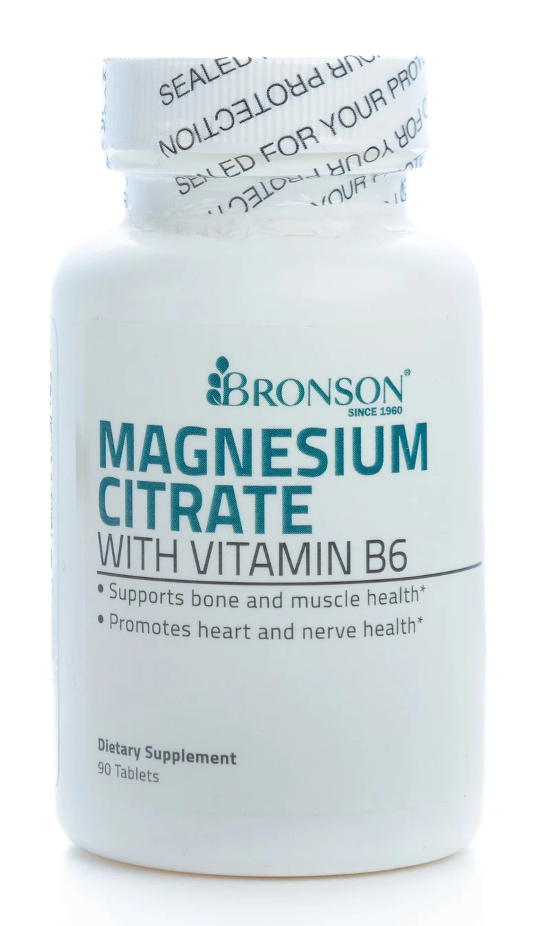 Bronson Magnesium + Vitamin B6 100 Tablets