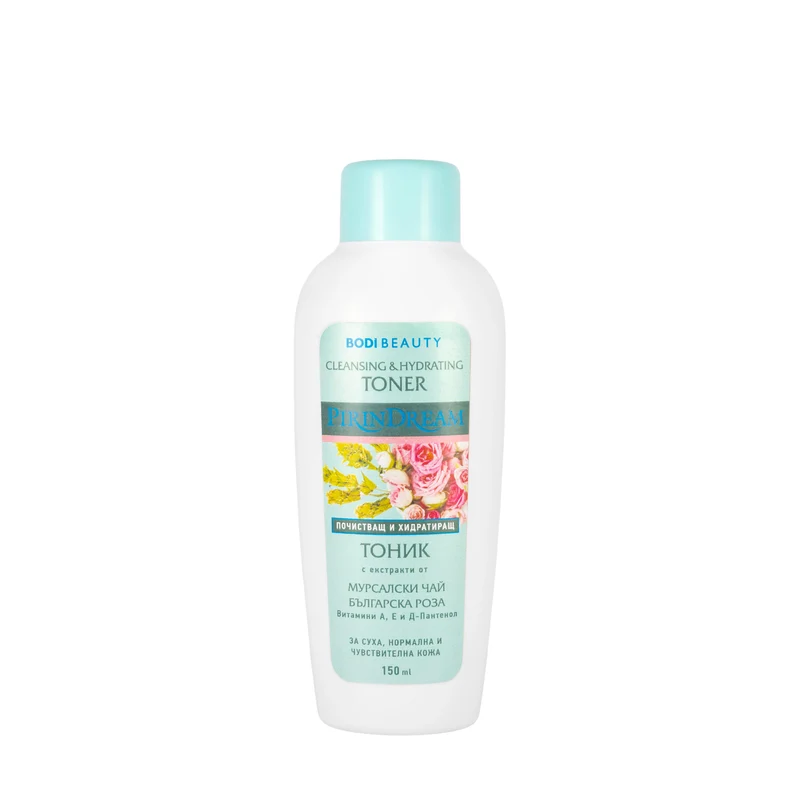 Bodi Beauty PirinDream Cleansing and Hydrating Tonic – for Normal, Dry, and Sensitive Skin (30+) 230 Ml