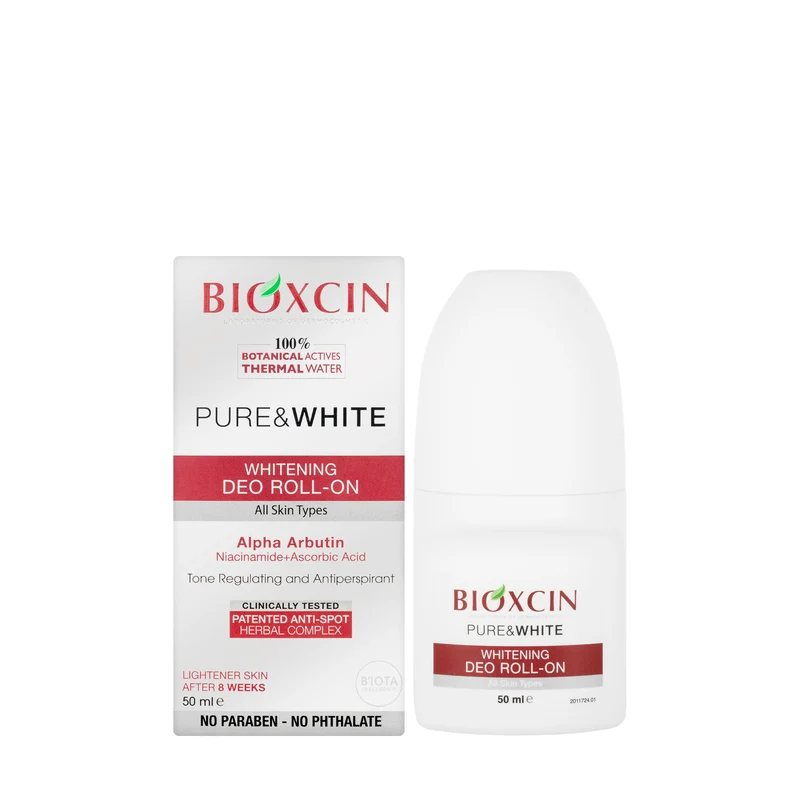 Bioxcin Pure & White Whitening Deo Roll-On 50 Ml