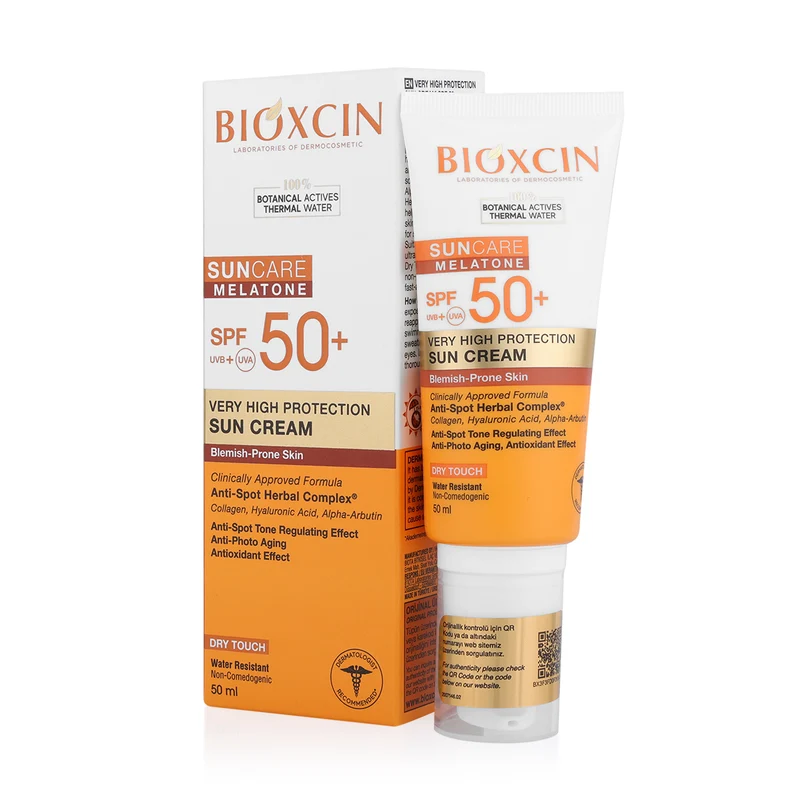 Bioxcin SPF50+ Melatone Blemish Prone Skin Cream 50ml