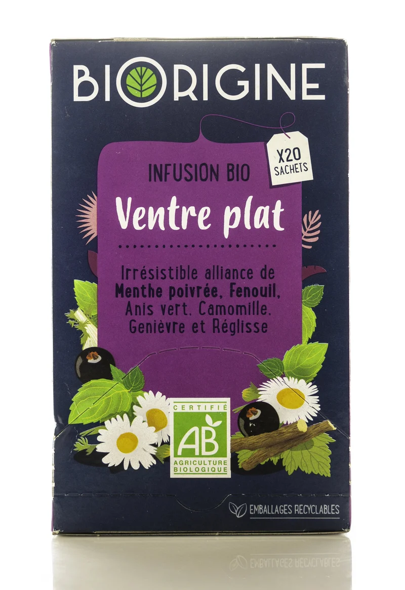 Biorigine Ventre Plat Tea 20 Sachets
