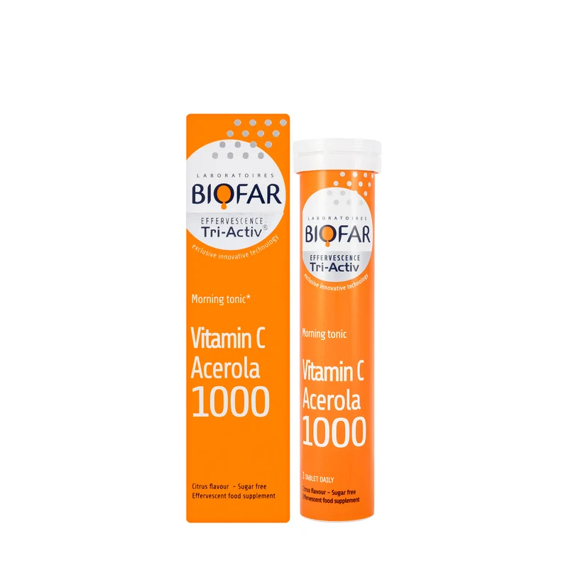 Biofar Vitamin-C 1000 mg 15 Effervescent Tablets
