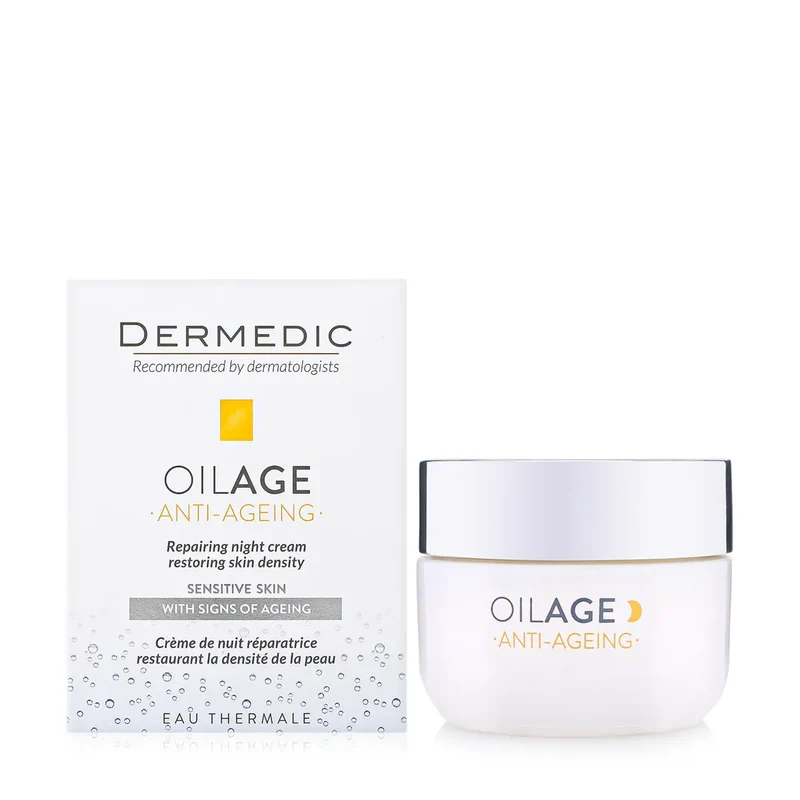 Dermedic Oilage Anti-Ageing Repairing Night Cream Restoring Skin Density 50 ml