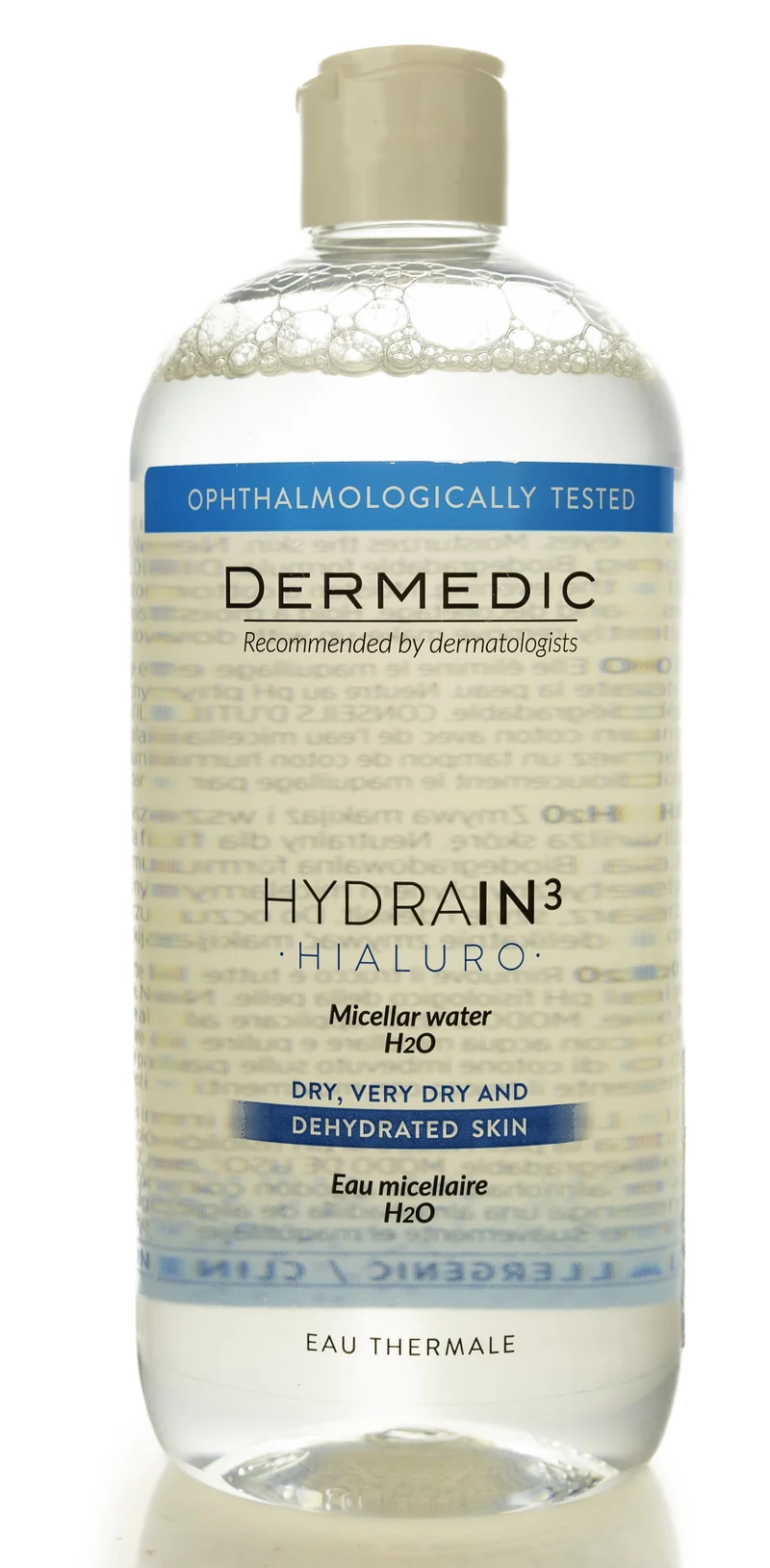 Dermedic Hydrain3 Hialuro Micellar Water H2O 500 ml