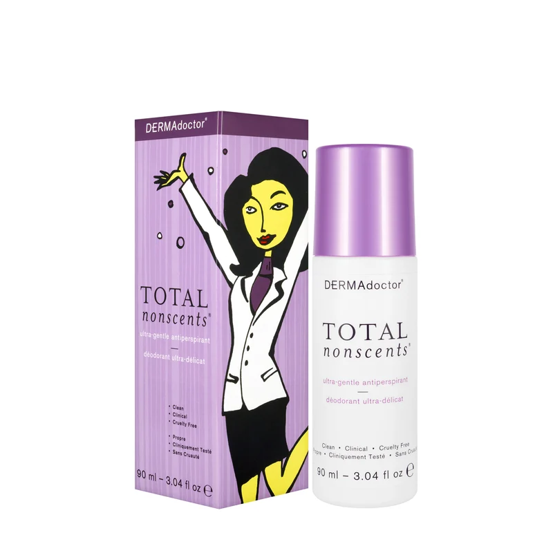 DERMAdoctor Total NonScents Ultra-Gentle Antiperspirant Deo Roll 90 Ml