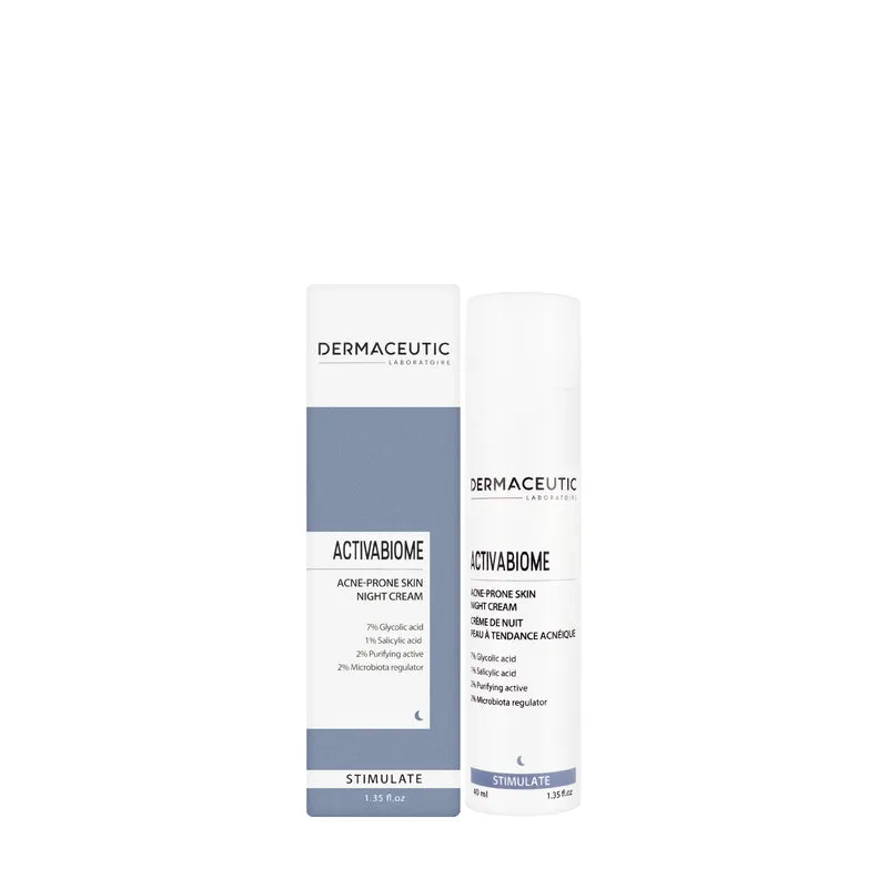 Dermaceutic Activabiome Stimuler Night cream for acne-prone skin 40ml