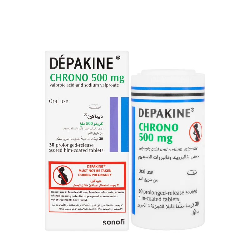 Depakine Chrono 500 Mg Sr 30 Tablets