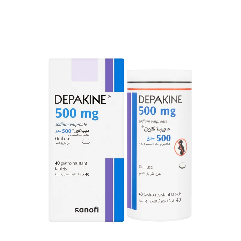 Depakine 500Mg 40 Tablets