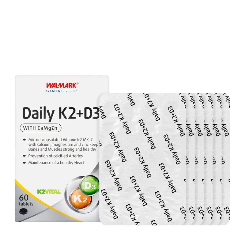 Daily K2+D3 With CamgZn 60 Tablet