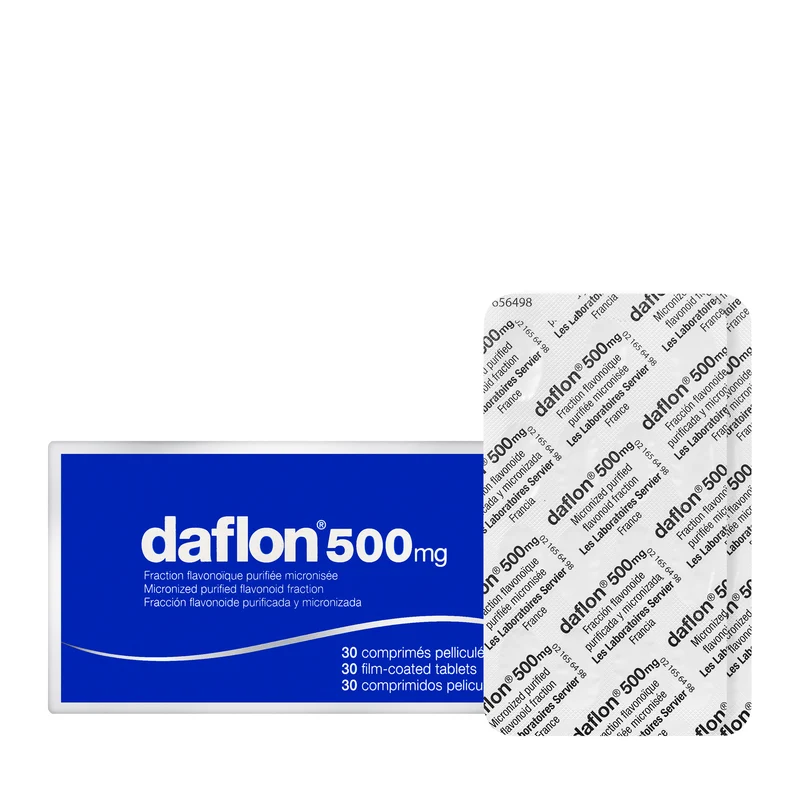 Daflon 500Mg 30 Tablets
