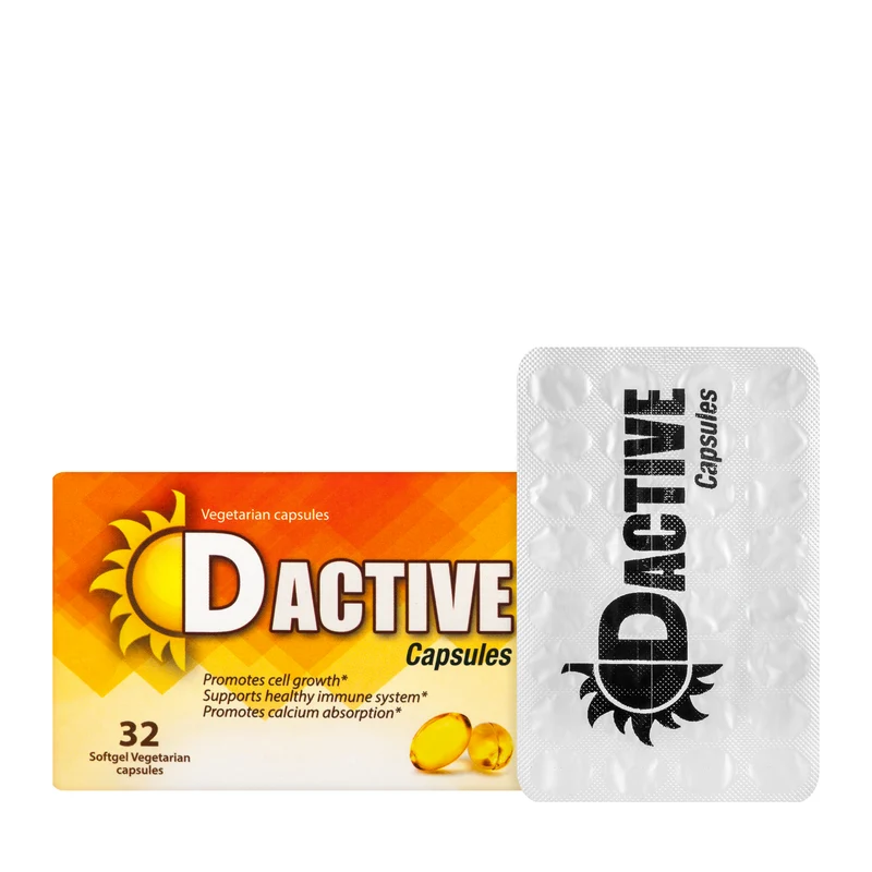 D Active Vitamin D 5000 IU 32 Capsule