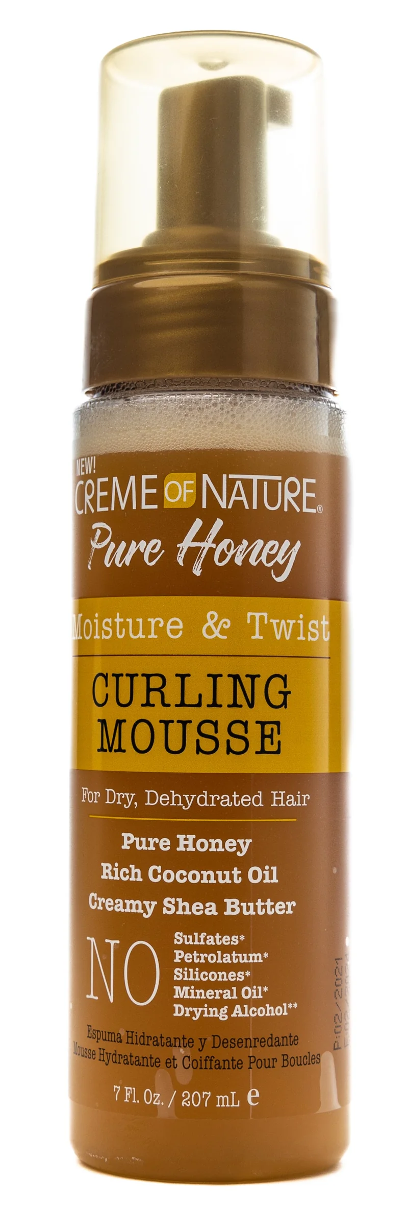 Creme of Nature Pure Honey Moisturizing Defining Mousse Cream 207 Ml