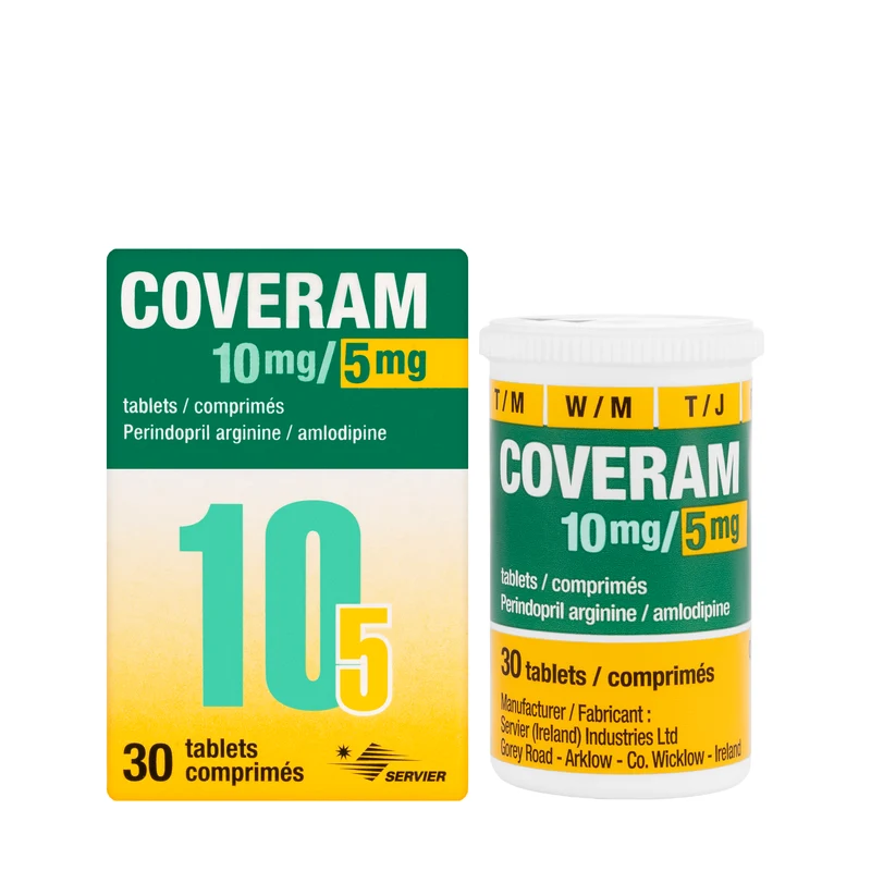 Coveram 10/5Mg 30 Tablets