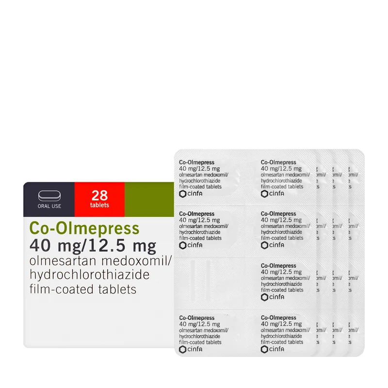 Co-Olmepress 40/12.5Mg 28 Tablets