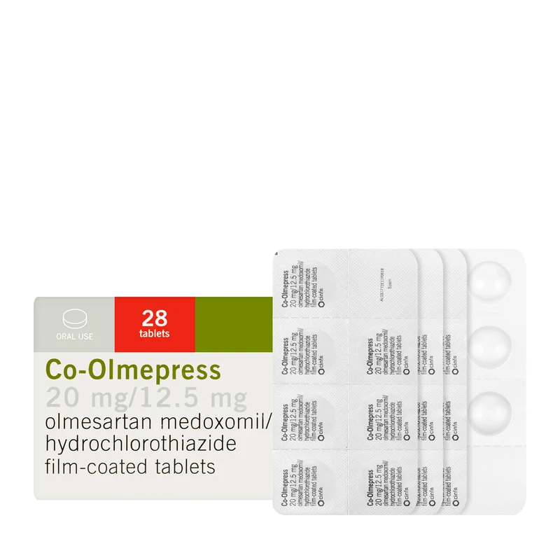 Co-Olmepress 20/12.5Mg 28 Tablets