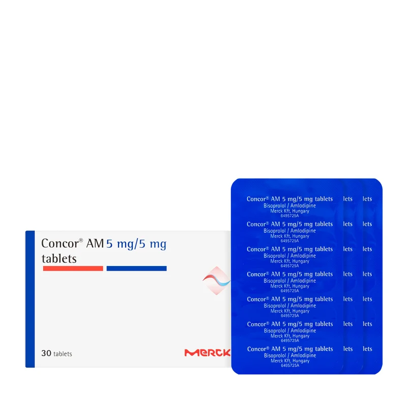 Concor Am 5/5Mg 30 Tablets