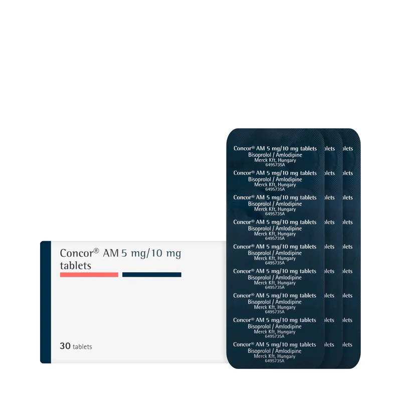 Concor Am 5/10Mg 30 Tablets