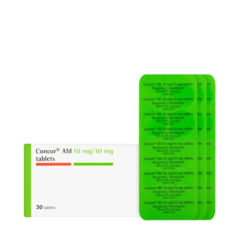 Concor Am 10/10Mg 30 Tablets