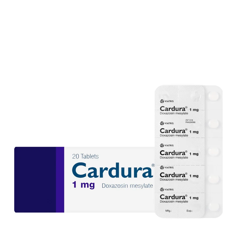 Cardura 1Mg 20Tablets