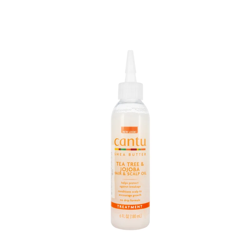 Cantu Shea Butter Tea Tree & Jojoba Hair & Scalp Oil 180 Ml