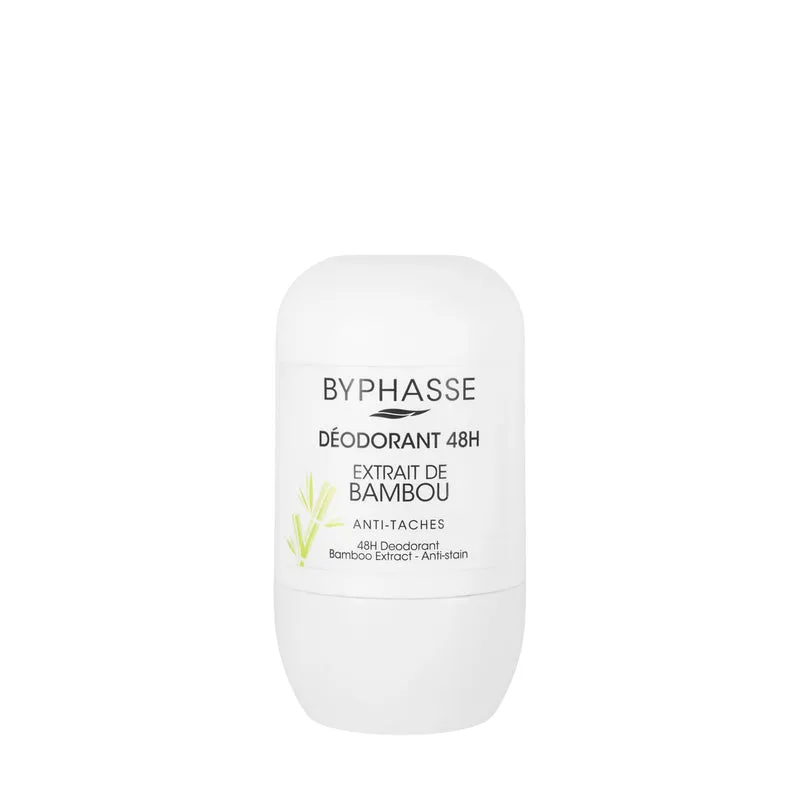 Byphasse Deodorant 48H Bamboo Extract Roll On 50 Ml