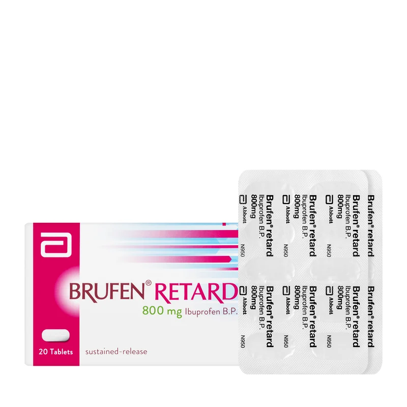 Brufen 800Mg Retard 20Tablets