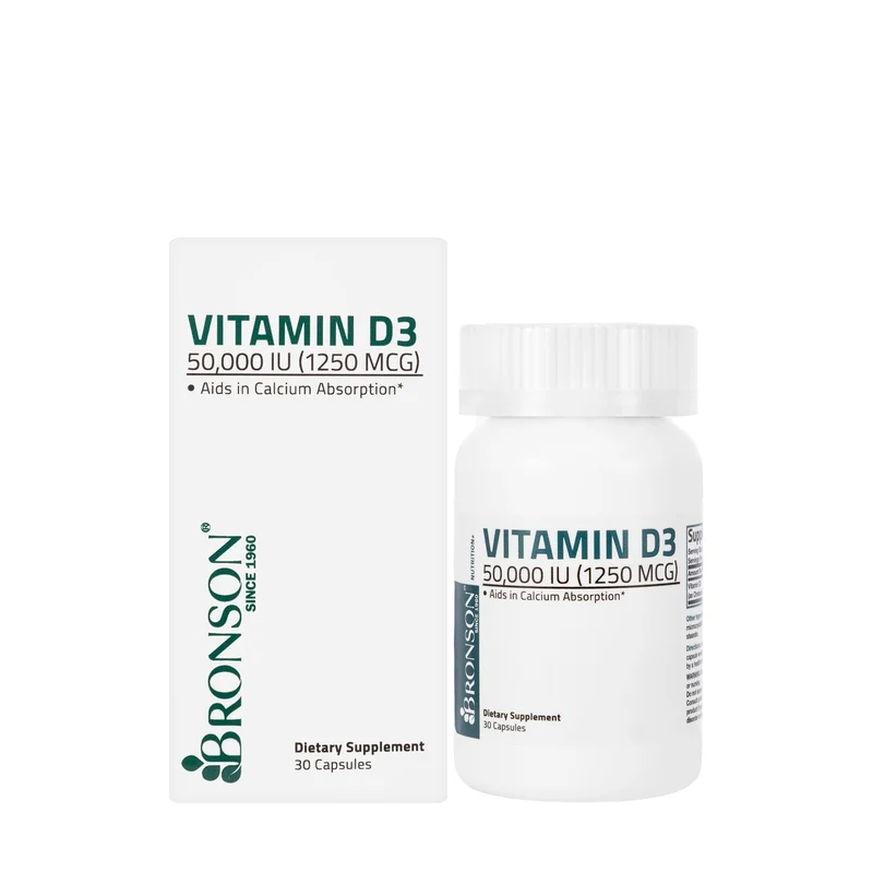 BronsonVitamin D3 50000 IU 30 Capsule