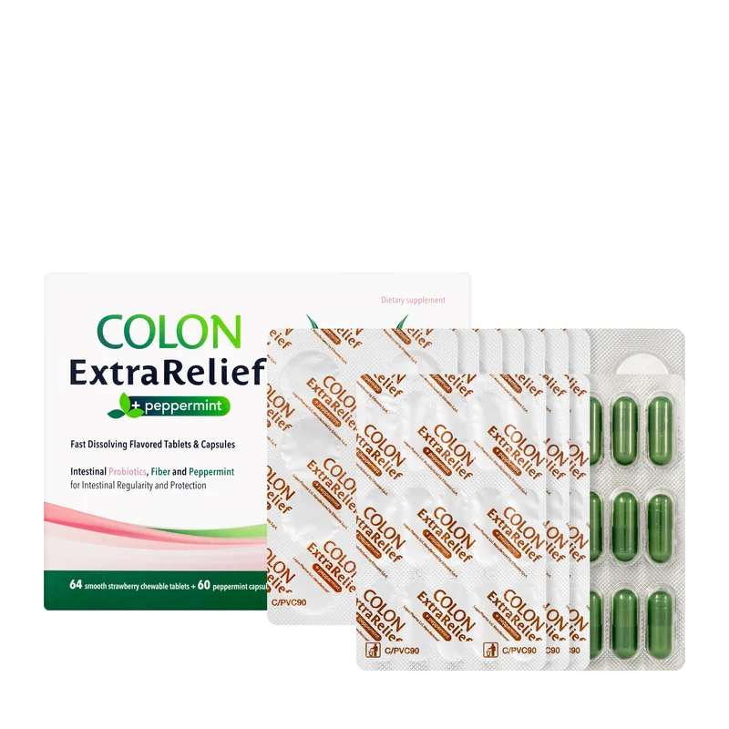 Colon Extra Relief 64 Chew Tablet +60 Capsule