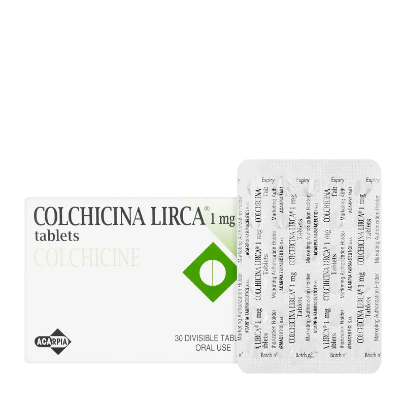 Colchicina Lirca 1Mg 30 Tablets