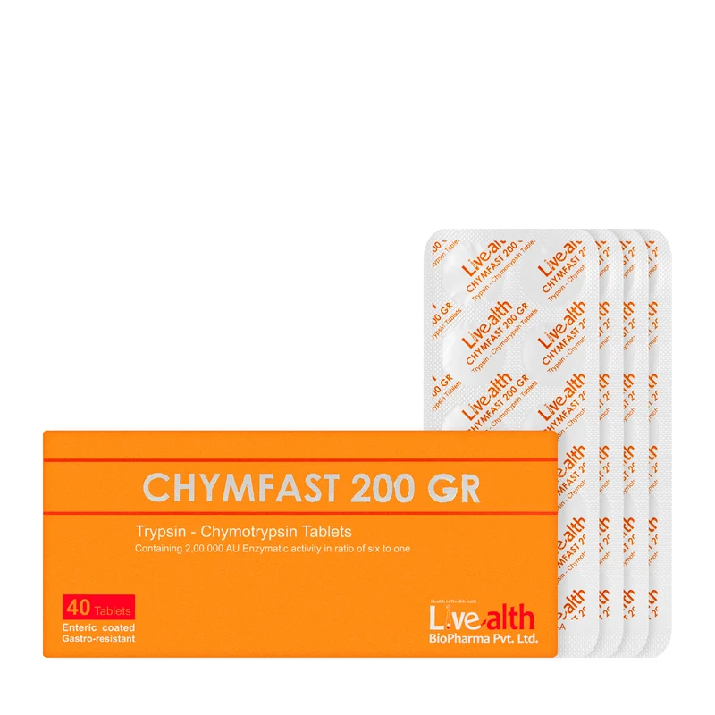 Chymfast 200 gm 40 Tablets