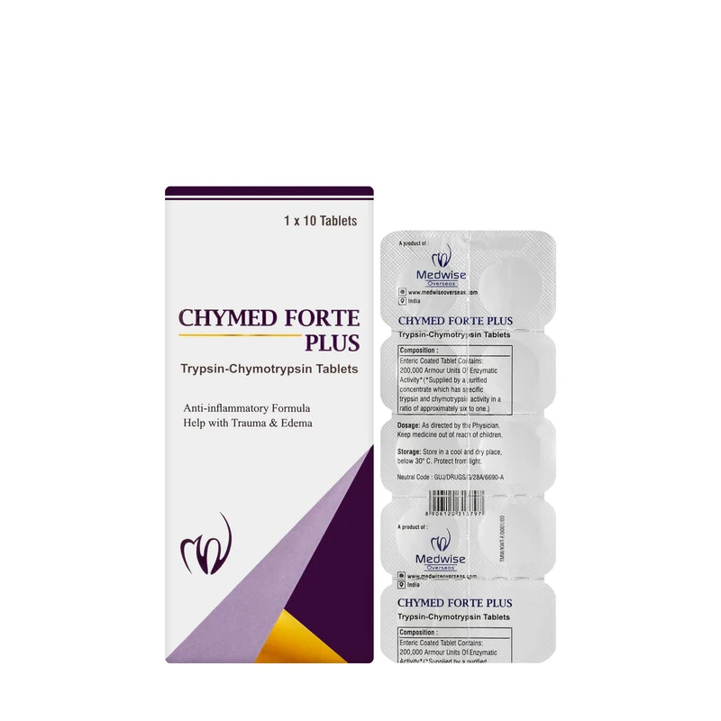 Chymed Forte Plus 10 Tablets
