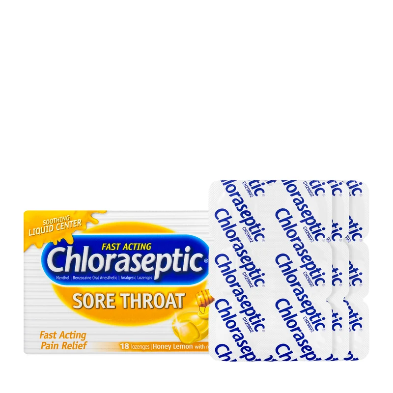 Chloraseptic Honey and Lemon 18 Lozenge
