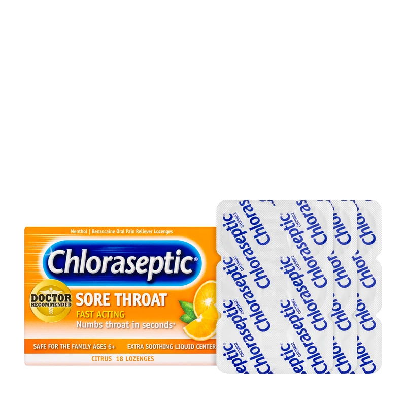Chloraseptic Citrus 18 Lozenge
