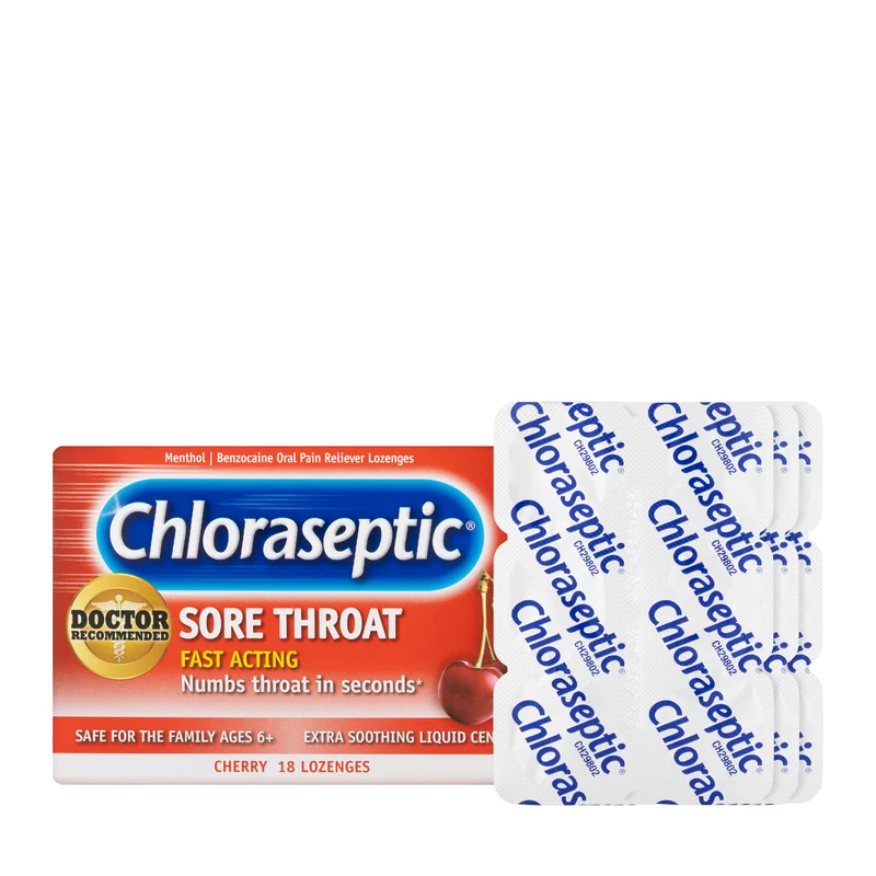 Chloraseptic Cherry 18 Lozenge
