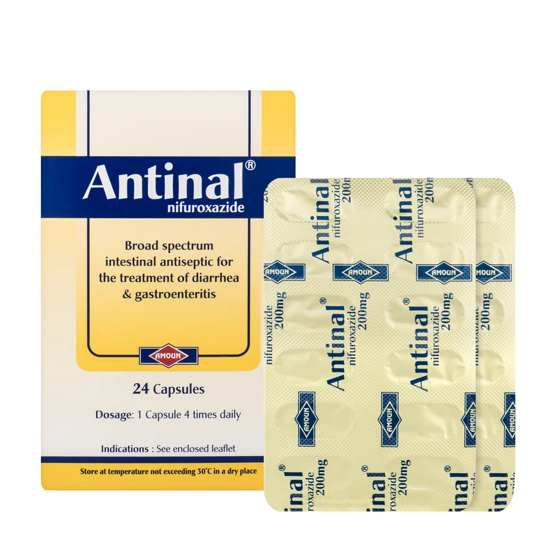 Antinal 200Mg 24 Capsules