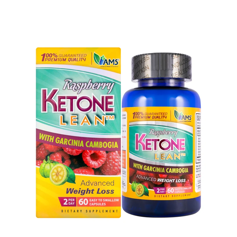 AMS Raspberry Ketone Lean Weight Loss 60 Capsule