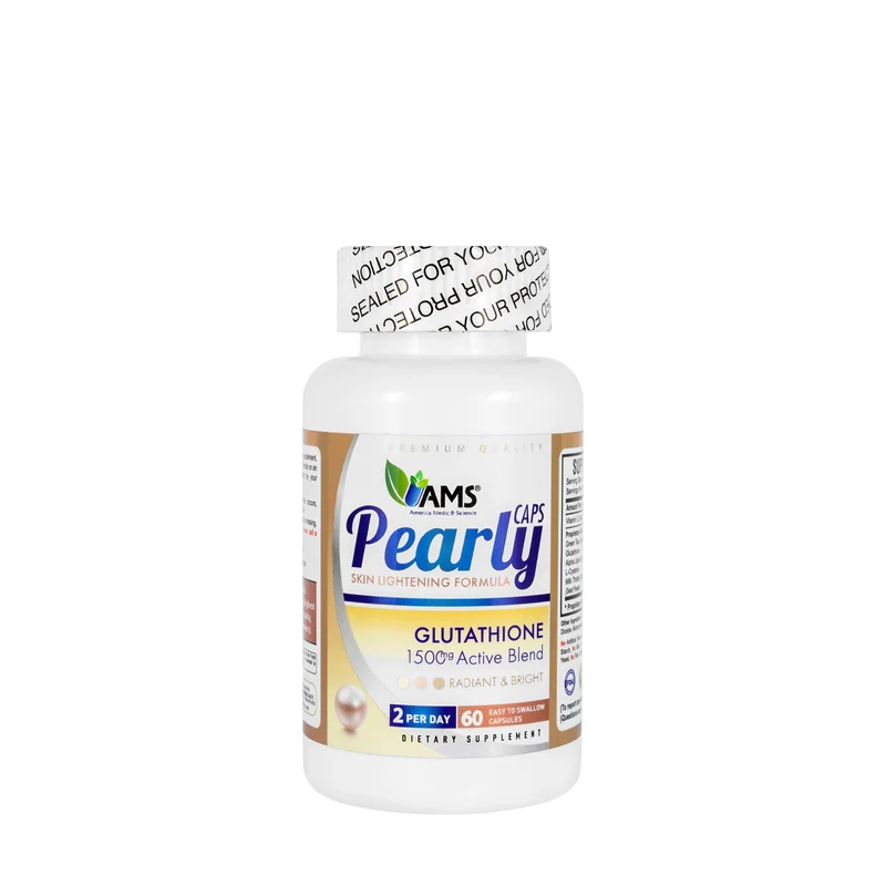 AMS Pearly Caps Glutathione 60 Capsules