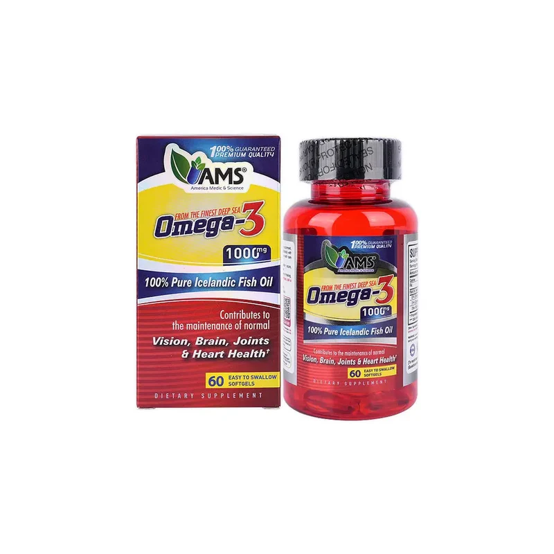 AMS Omega-3 1000mg 60 Softgel
